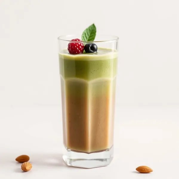 Smoothie Superfood Beurre d'Amande et Matcha