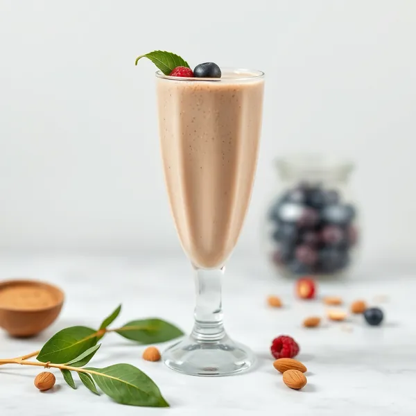 Smoothie Superfood Beurre d'Amande et Lait de Pois