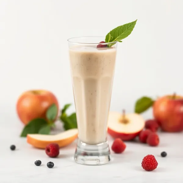 Smoothie de Pomme et Lait de Cannabis