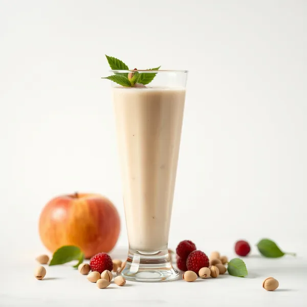 Superfood Apple Pistachio Milk Smoothie