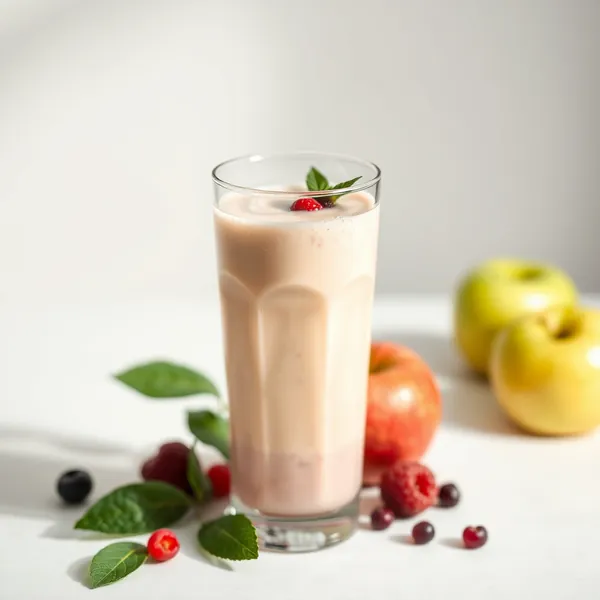 Smoothie de Maçã e Leite de Soja Superfood