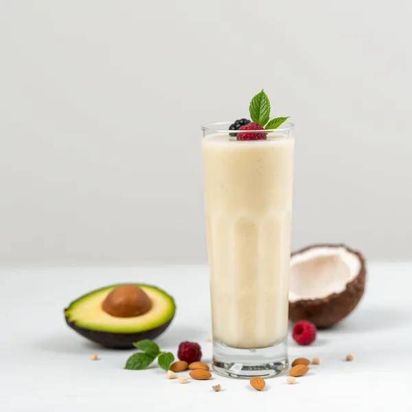 Batido Superalimento Aguacate Almendra Leche de Coco