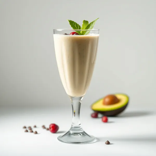 Smoothie Superfood à l'Avocat et au Lait de Chanvre