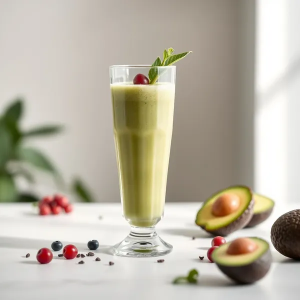 Smoothie Superaliment Avocat Matcha