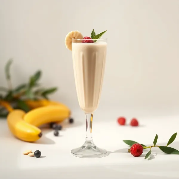Batido Superfood de Banana y Macadamia