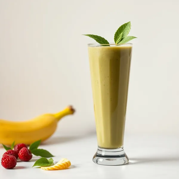 Smoothie Superfood à la Banane et Matcha