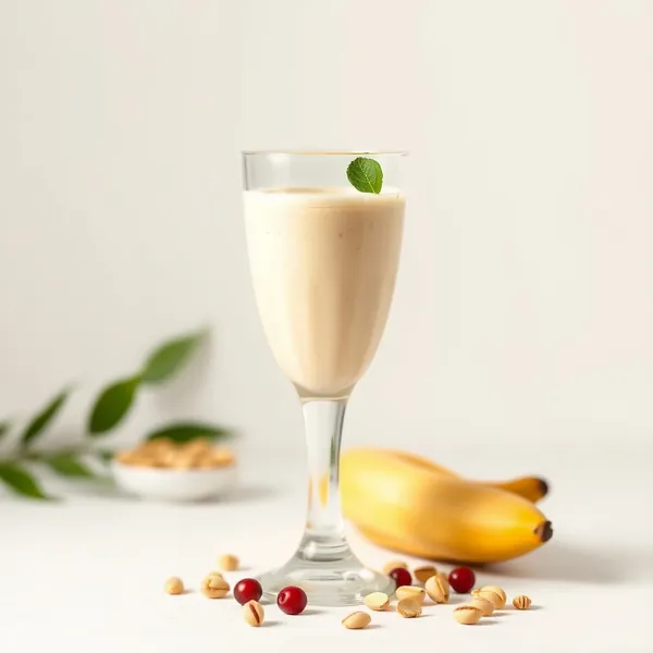 Smoothie Superfood de Banana e Leite de Pistache