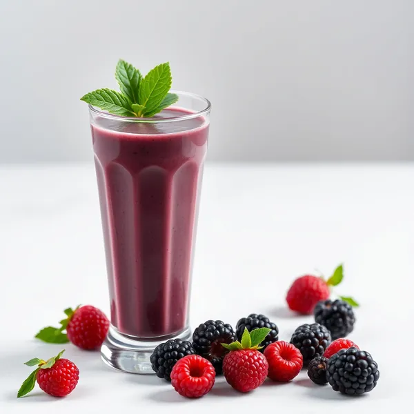 Smoothie Soja et Mûre Superaliment