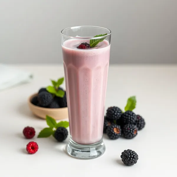 Smoothie de Leite de Espelta e Amoras Superfood