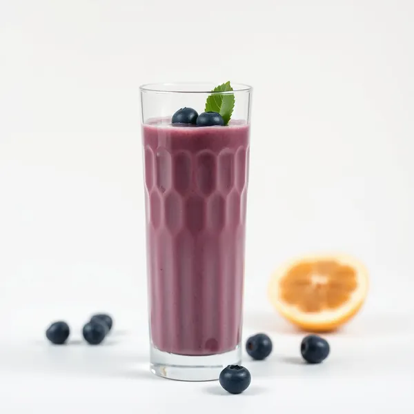 Smoothie de Arándano y Leche de Arroz