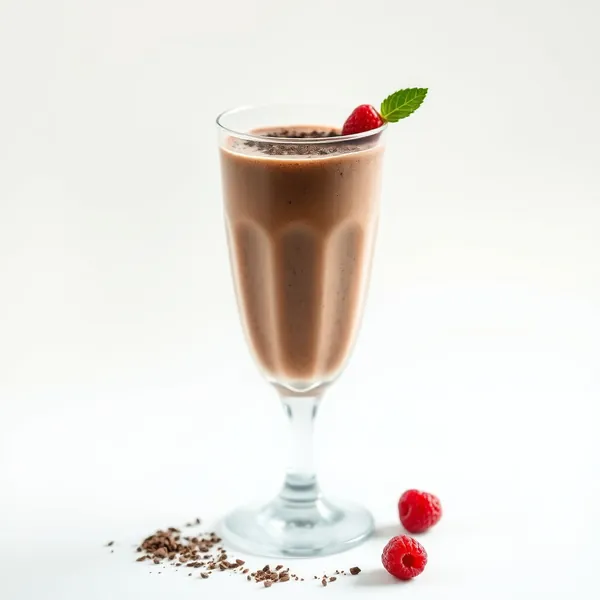 Smoothie de Cacao en Poudre et Yogourt Grec
