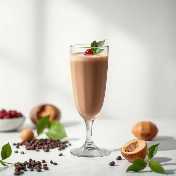 Superfood Cacao Powder Macadamia Milk Smoothie