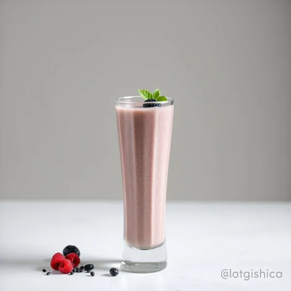 Smoothie de Graines de Chia et de Yogourt Grec