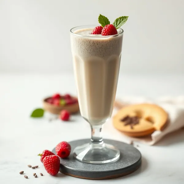 Superfood Chia Seed Pistachio Milk Smoothie