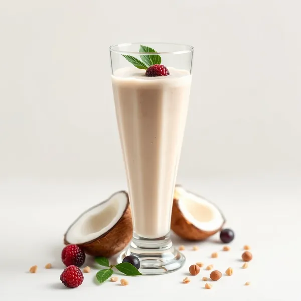 Smoothie de Leite de Coco e Avelã