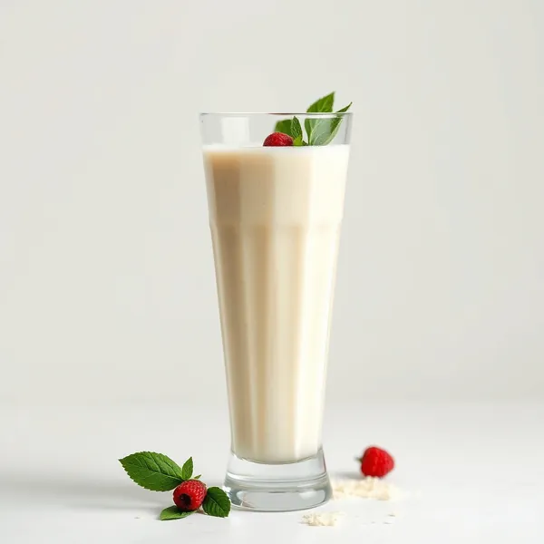 Smoothie au Lait de Riz et de Noix de Coco Superaliment