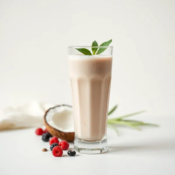 Smoothie au Lait de Coco et d'Épeautre