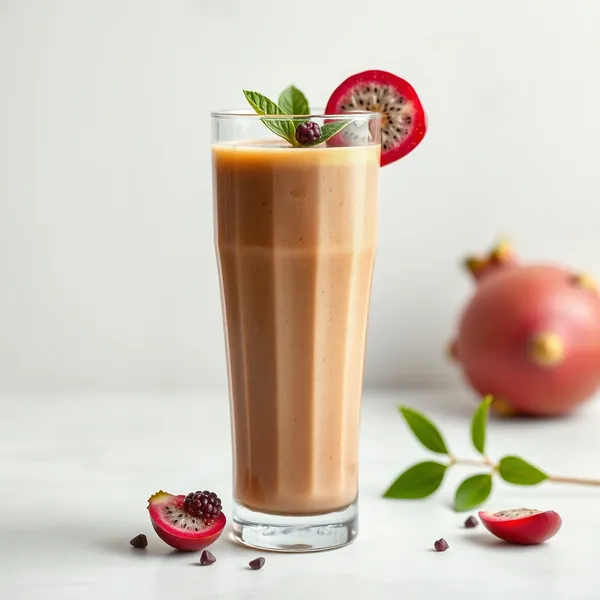 Smoothie de Fruit Dragon et Matcha