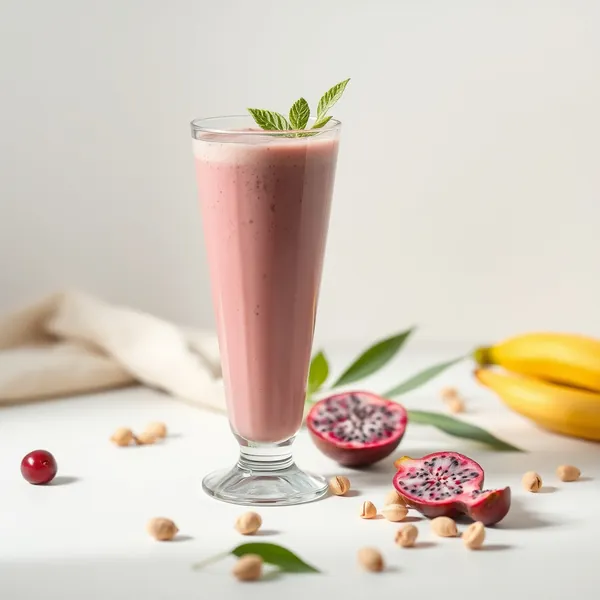 Smoothie Superfood Frutto Drago Latte Pistacchio