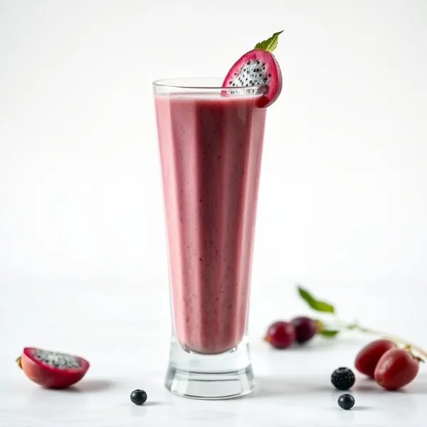 Batido Superalimento de Fruta Dragón y Leche de Espelta