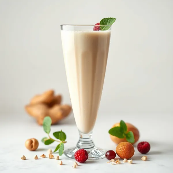 Smoothie au Lait de Noisette et Gingembre Superaliment