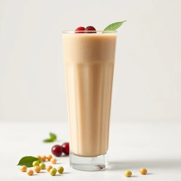 Superfood Ginger Pea Milk Smoothie