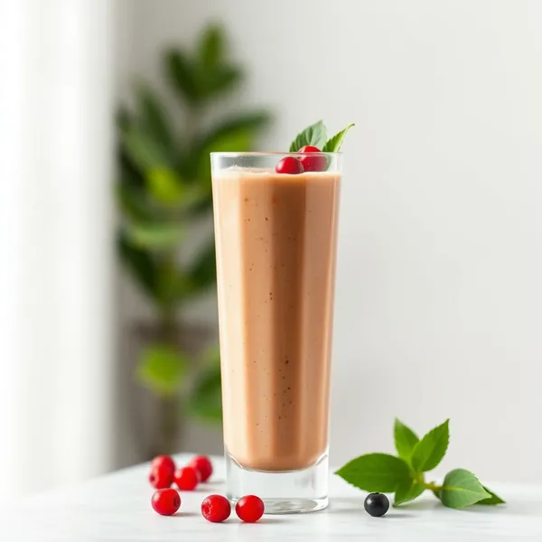 Superfood Goji Berry Cold Brew Coffee Smoothie