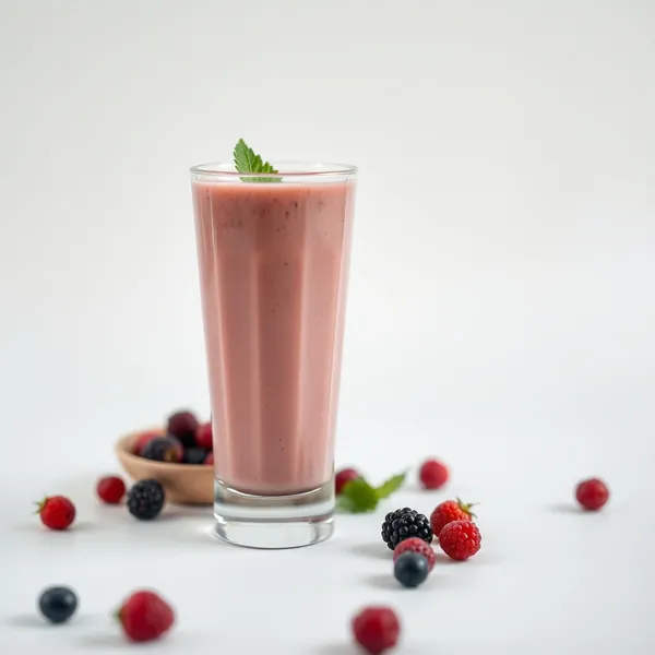 Smoothie de Leite de Avelã e Goji