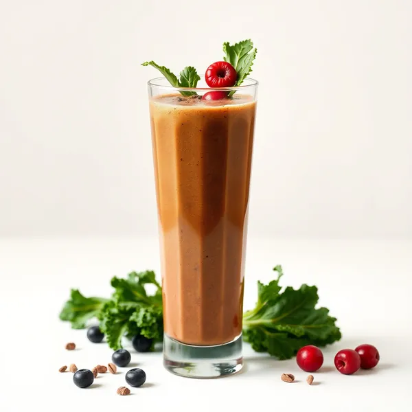 Superfood Kale Cold Brew Coffee Smoothie