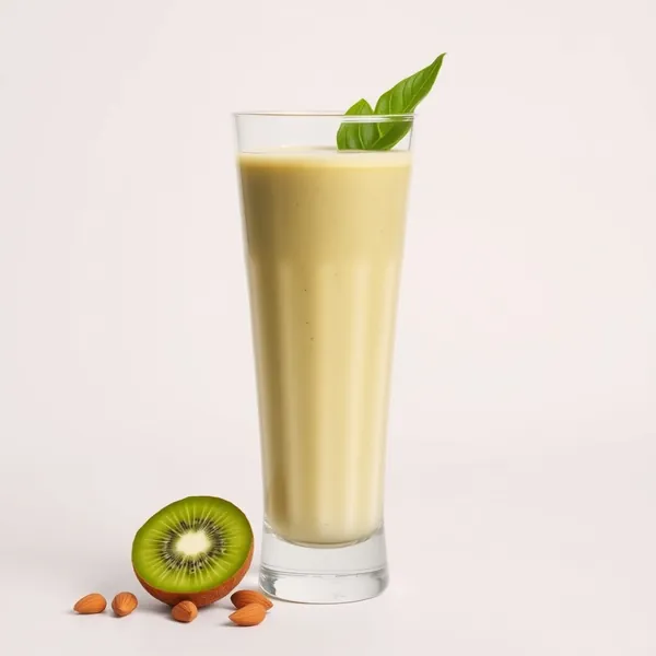 Smoothie Superfood Kiwi Mandel Kokosmilch