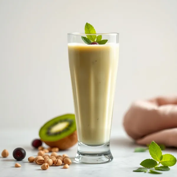 Superfood Kiwi Pistachio Milk Smoothie