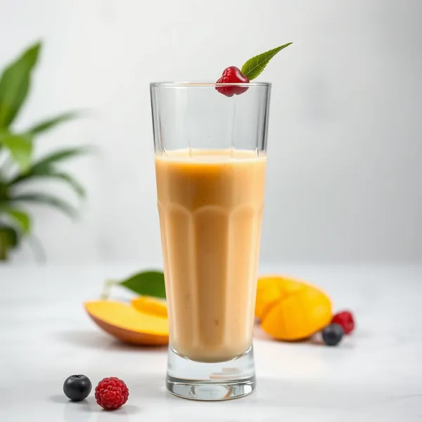 Superfood Mango Hanfmilch Smoothie