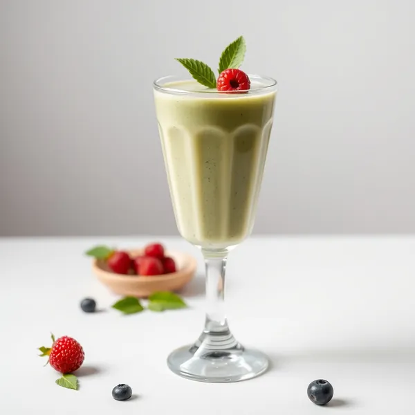 Smoothie au Lait de Kefir et Matcha Superfood