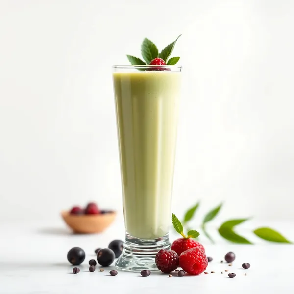 Smoothie Superfood Matcha Leite de Macadamia