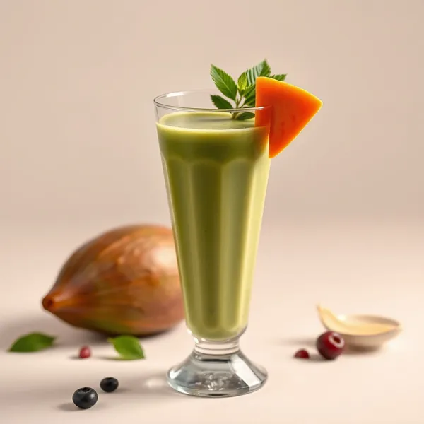 Smoothie Superfood Papaye Matcha