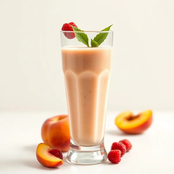 Smoothie de Kefir y Durazno Superalimento