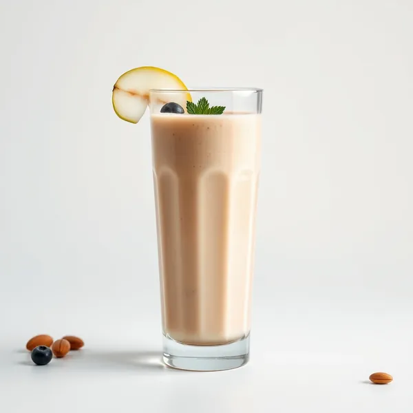 Smoothie de Pera e Leite de Amêndoa