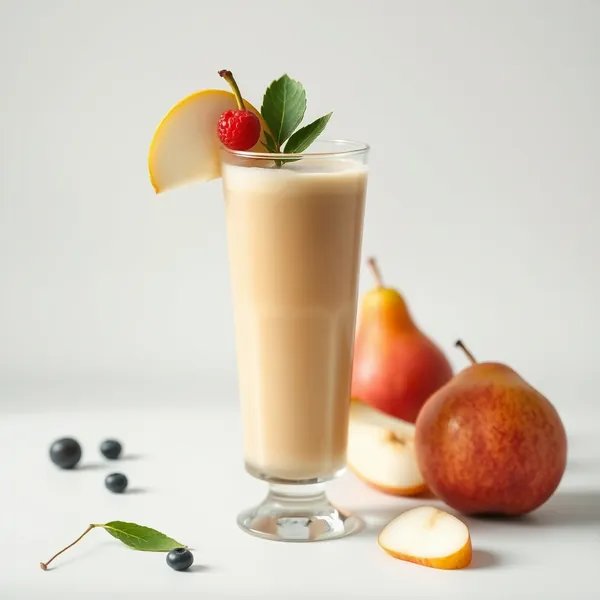 Smoothie de Suco de Pera e Maçã Superalimento