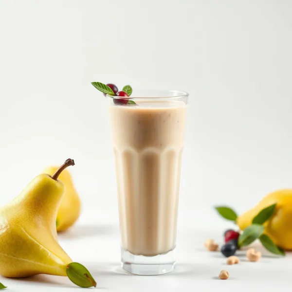 Smoothie Superfood de Pera y Leche de Anacardo