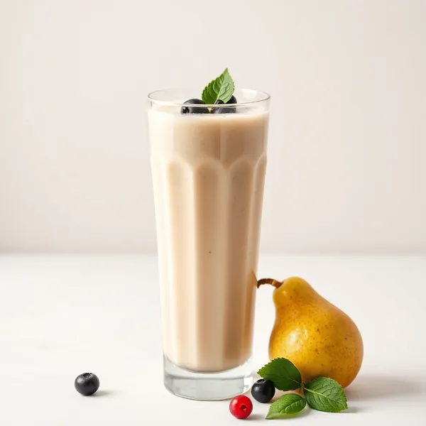 Smoothie de Pera y Leche de Espelta