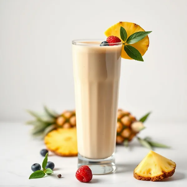 Smoothie Ananas et Lait de Chanvre