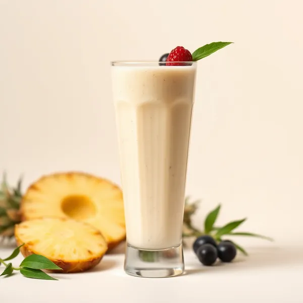 Smoothie de Arroz com Abacaxi Superfood