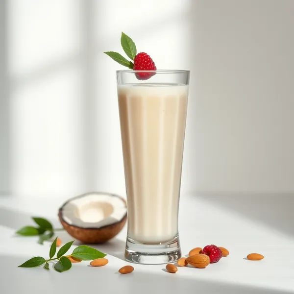Smoothie de Protéine en Poudre d'Amande et Lait de Coco
