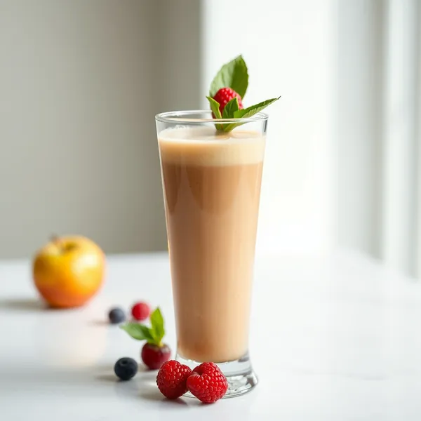 Batido de Suco de Maçã e Proteína Superfood