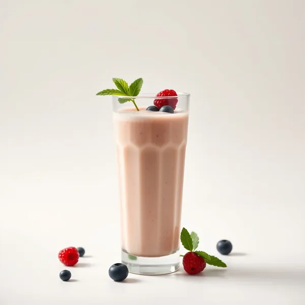 Smoothie de Protéine en Poudre et Eau de Coco