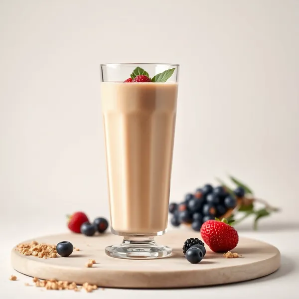 Batido de Leite de Cânhamo e Proteína Superfood