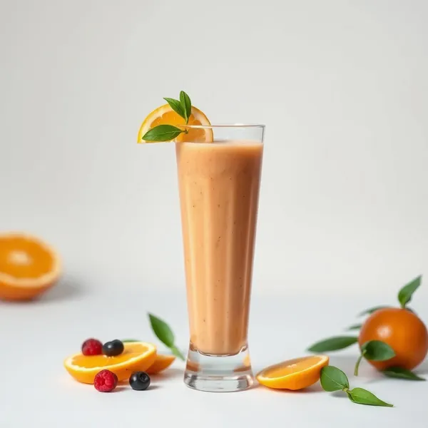 Smoothie de Protéine et Jus d'Orange Superfood