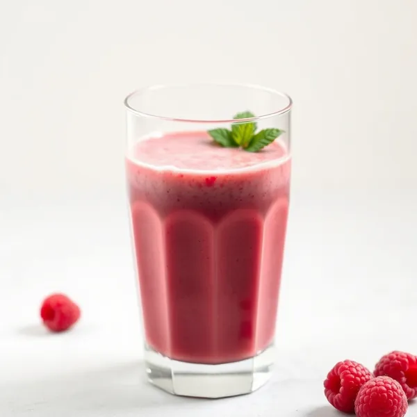 Smoothie Superfood de Framboesa, Amêndoa e Leite de Coco