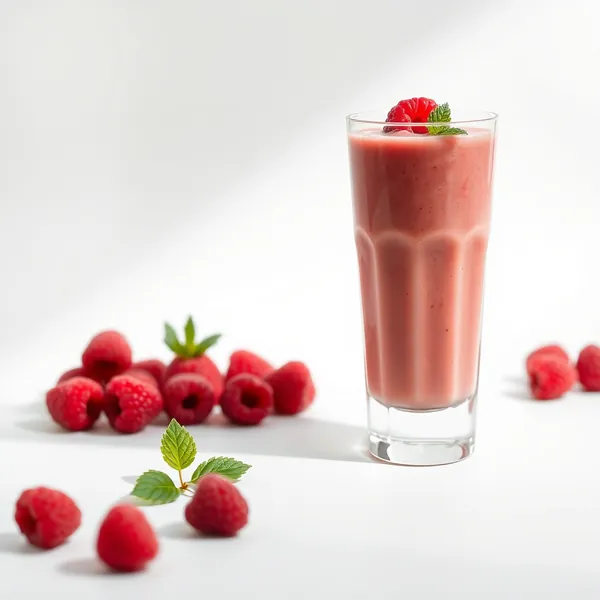 Smoothie de Kefir de Framboesa Superfood