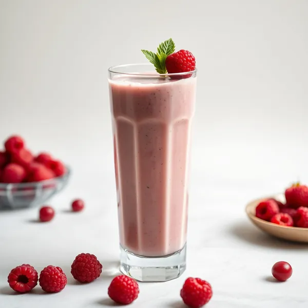 Smoothie Superfood Framboise et Lait de Pois